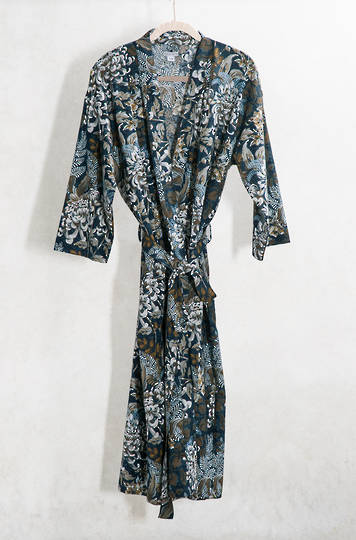 Bianca Lorenne - Giardino Indigo Housecoat